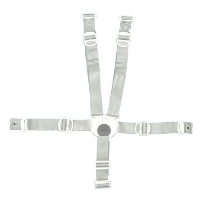 5-Punkt Gurt grau für den Hochstuhl Peg Perego Siesta und Prima Pappa Zero3