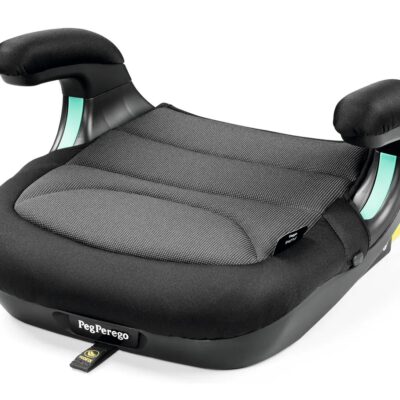 Peg Perego Viaggio Shuttle Crystal Black Auto-Sitzerhöhung mit Isofix für Kinder ab 125 bis 150 cm bis 36 kg